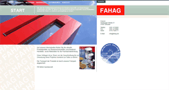 Desktop Screenshot of fahag.de